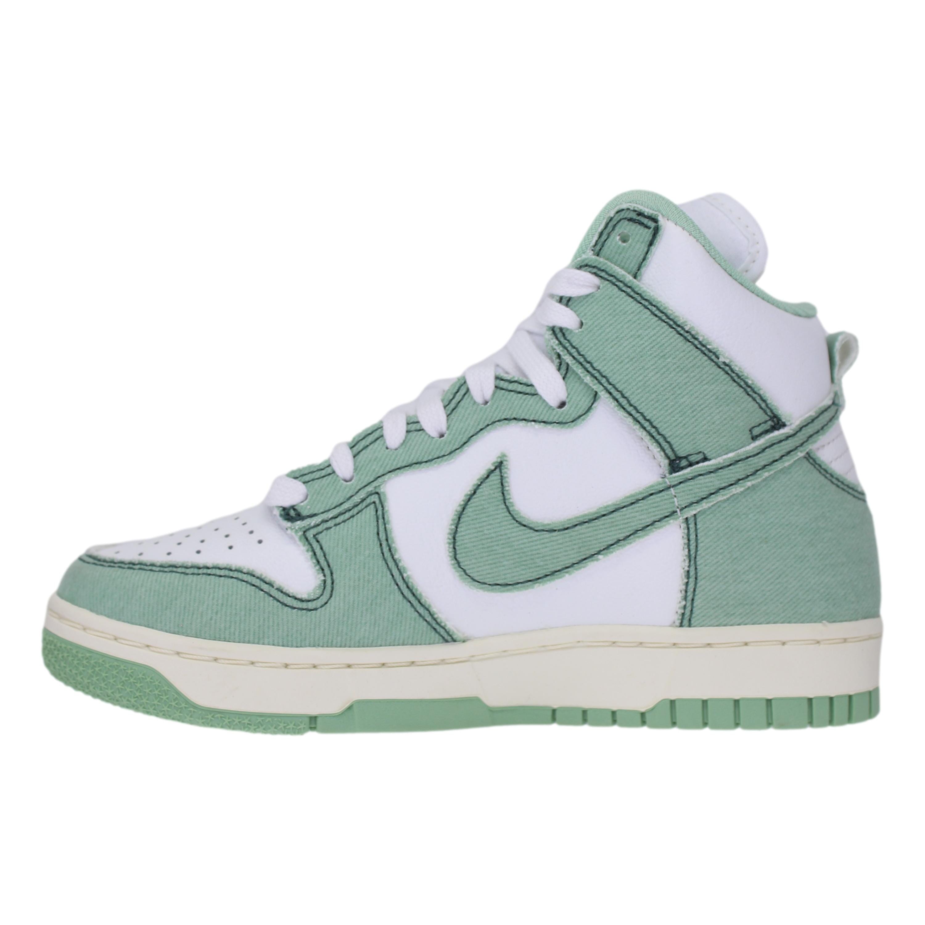 [DV1143-300] Nike Dunk Hi 1985 Enamel Green/White Women's