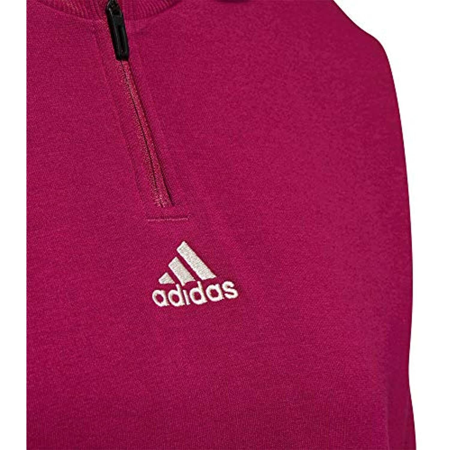 Gd2593 Adidas Essentials Elongated 14 Zip Sweatshirt Powder Berry Womens Siz 191983110432 Ebay 5240