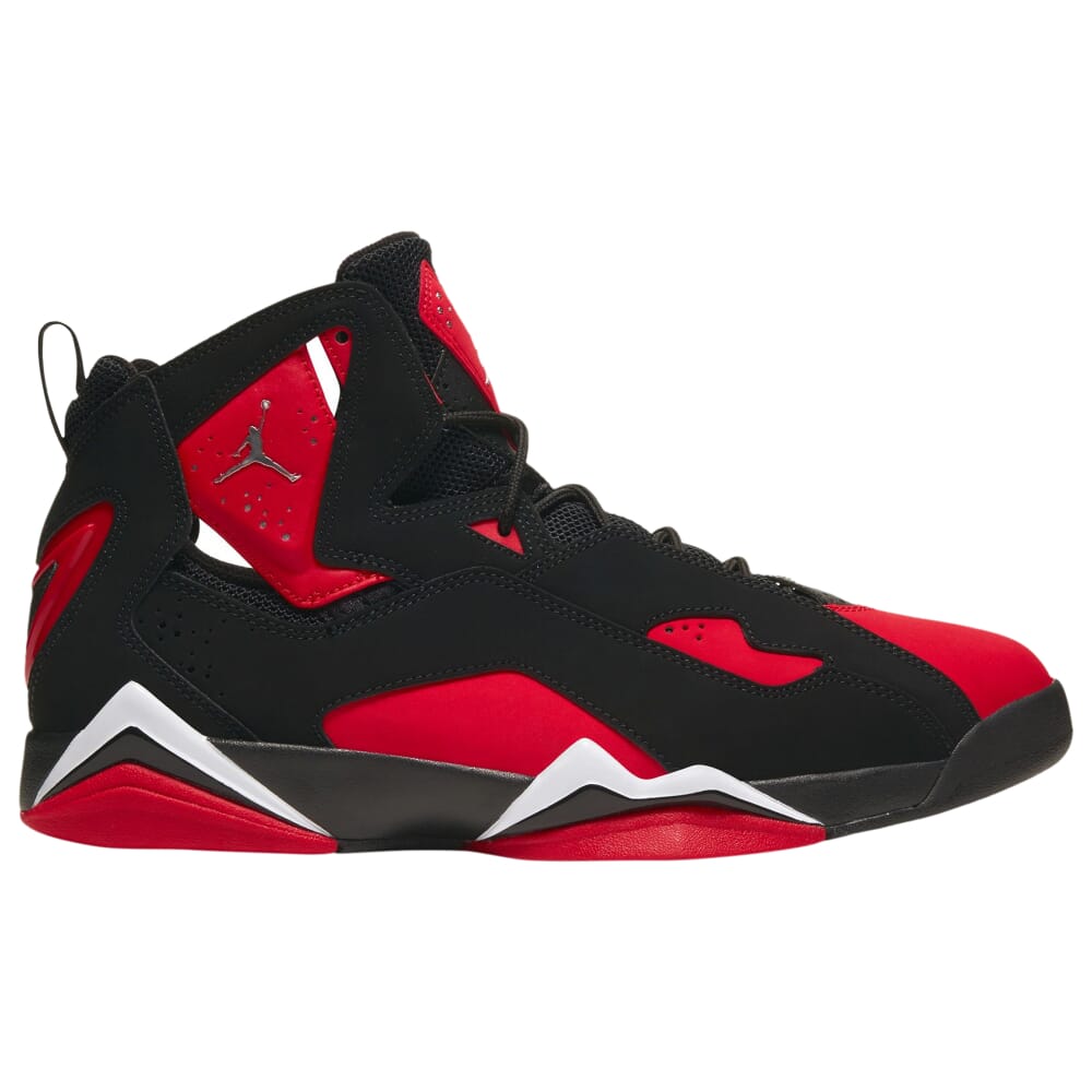 [CU4933-001] Nike Jordan True Flight Black/Chrome-University Red Men's ...