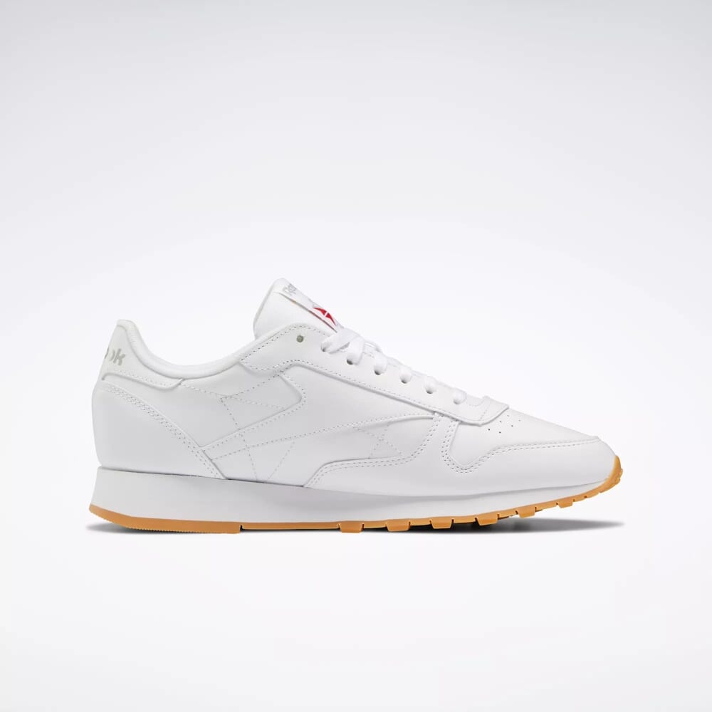 [100008491] Reebok Classic Leather Footwear White / Pure Grey 3 ...