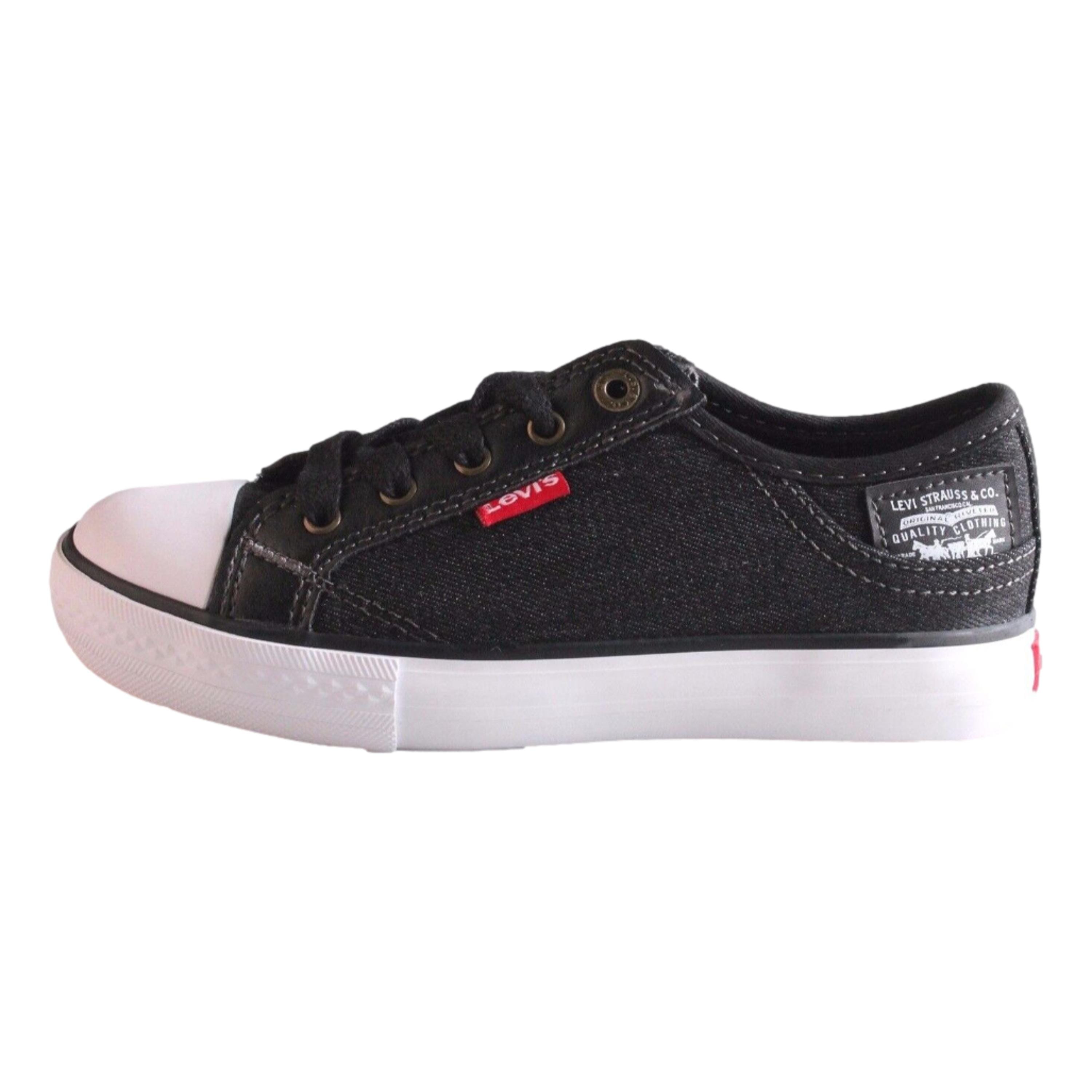 Levi's Kids Boys Stan Buck C Black Denim Sneakers - Casual Shoes For Boys