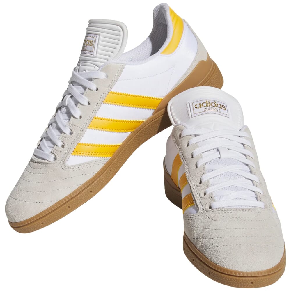 Adidas Busenitz Crystal White/Preloved Yellow/Gum IG5254 