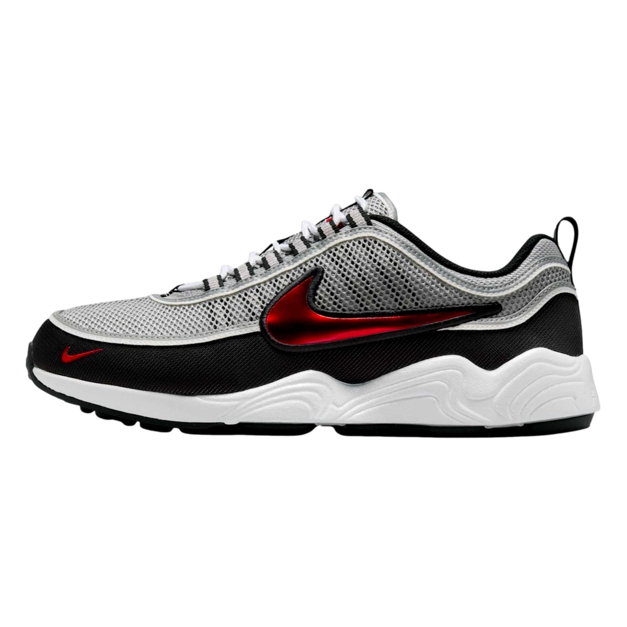 Nike Air Zoom Spiridon SP Metallic Silver/Sport Red HF9117-001 Men's