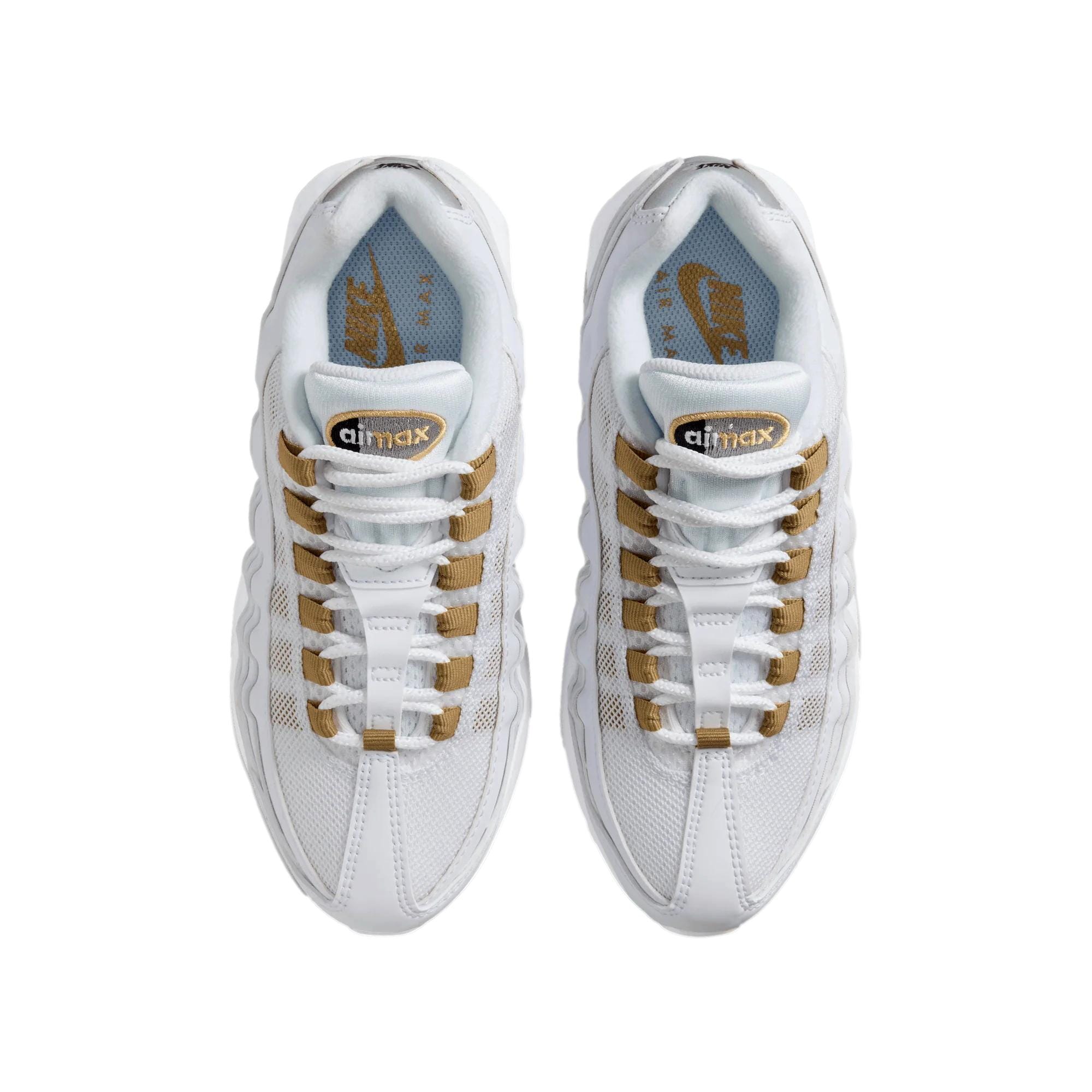 Nike Air Max 95 BB LTR White / Metallic Gold - Black II4130-102 