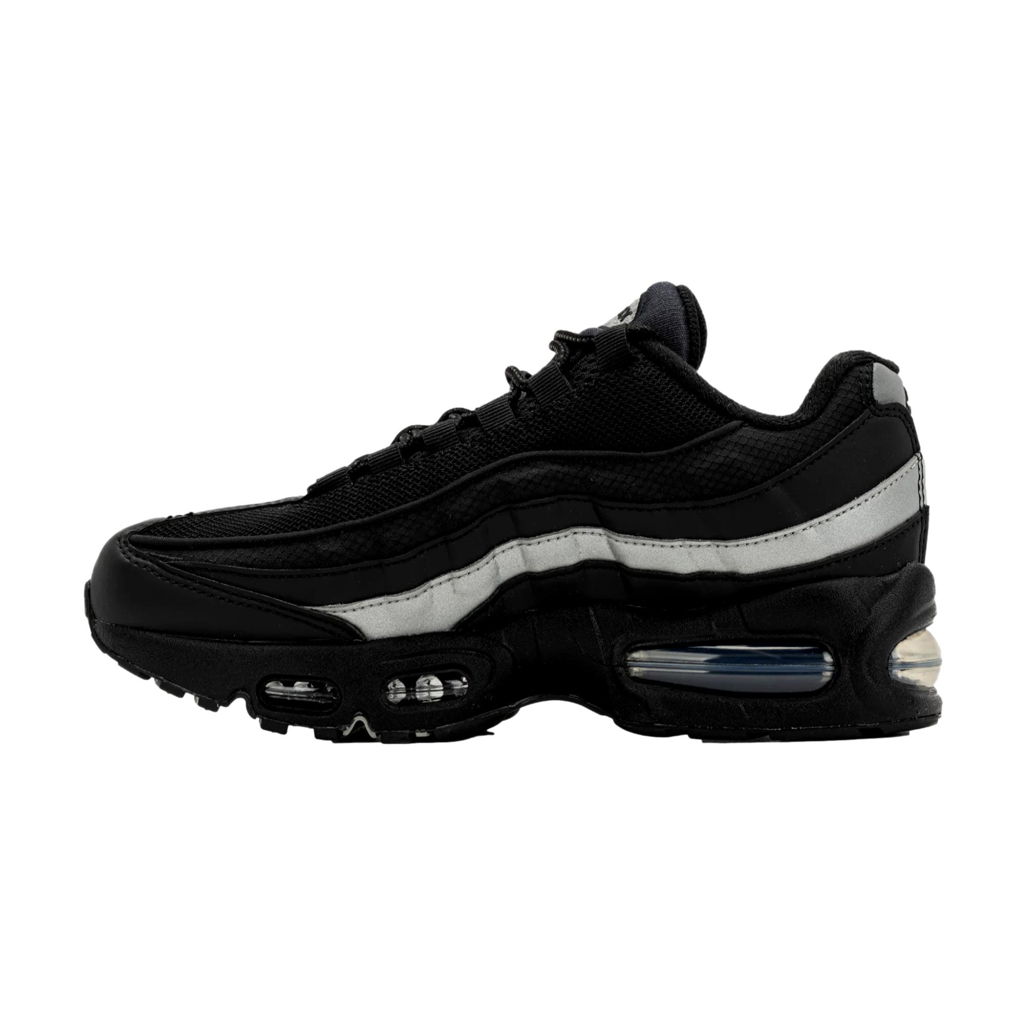 Nike Air Max 95 BB Leather Black / Metallic Silver - Black II4130 